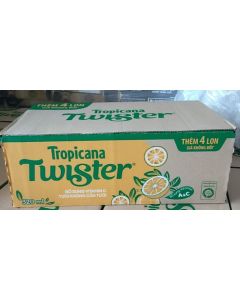 Nước cam ép Tropicana Twister (28 lon x 320ml)