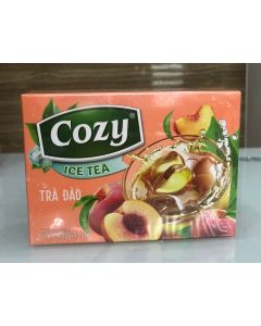 Trà Cozy Ice Tea Hương Đào Hộp 240g (16 gói x 15g)