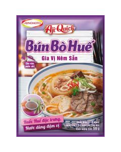 Gia Vị Nêm Sẵn Aji-Quick Bún Bò Huế 59g (12 Gói/ Bịch)