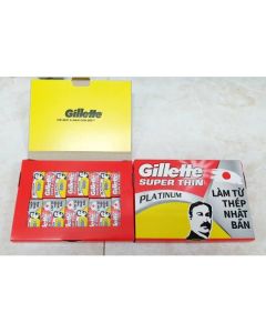 Lưỡi Lam Gillette Super Thin 10s (Hộp 100 lưỡi)