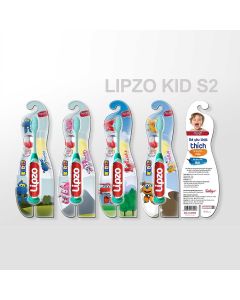 Bàn Chải ĐR Lipzo Kids S2 (Lốc 24 Cây)