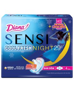 BVS Diana Sensi Cool Fresh Night 29 (4) - (Lốc 6 Gói)