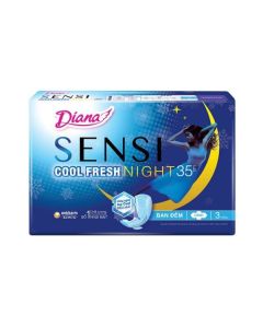 BVS Diana Sensi Cool Fresh Night 35cm (3) - (Lốc 6 Gói)