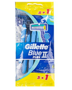 Dao Cạo Gillette Blue II Plus 2 lưỡi gói 5+1