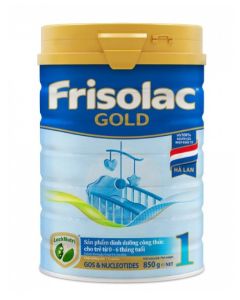 Sữa bột Frisolac Gold 1 850g (0-6 Tháng)