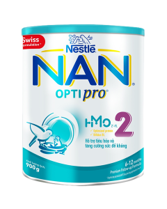 Sữa bột Nestle Nan Optipro 2 900g (6 - 12 tháng)