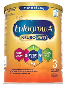 Sữa Bột Enfagrow A+ Neuropro 3 Với 2’-FL HMO 400g (1 - 3 tuổi)