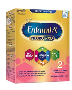 Sữa bột Enfamil A+ NeuroPro 2 với 2’-FL HMO 1.1kg (6-12 tháng)
