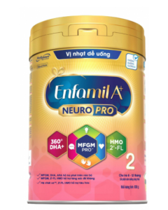 Sữa bột Enfamil A+ NeuroPro 2 với 2’-FL HMO 830gr (6-12 tháng)