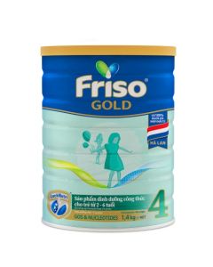 Sữa bột Friso Gold 4 1.4kg ( 2-6 tuổi)