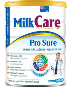 Sữa bột MilkCare Pro Sure 900gr