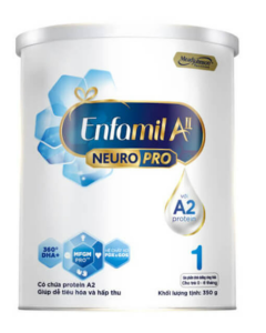 Sữa Bột Enfamil A2 NeuroPro số 1 Infant Formula 350g (0-6 tháng)