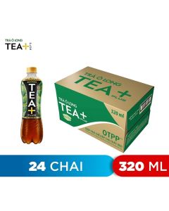 Trà Ô Long Tea + (24 chai x 320ml) Lốc 6