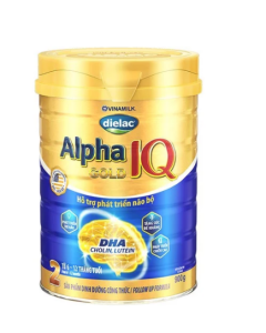 Sữa bột Dielac Alpha Gold IQ 2 900g (cho trẻ từ 6 - 12 tháng tuổi)