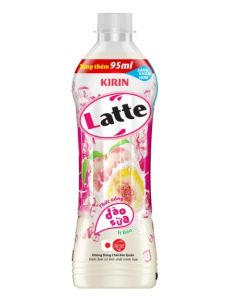 Thức Uống Vị Đào Sữa Kirin Latte (440ml x 24 Chai)