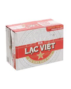 Bia Lạc Việt 330ml x 12 Lon