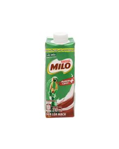 Milo nước hộp nắp vặn 210ml (24 hộp/thùng)