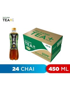 Trà Ô Long Tea + (24 chai x 450ml) Lốc 6