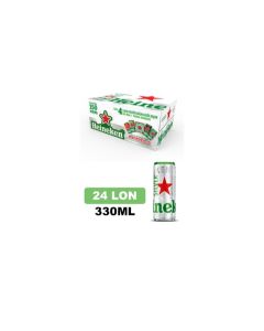 Bia Heineken Silver (330x 24 lon)- Tặng 4 Lon Phiên Bản Giới Hạn